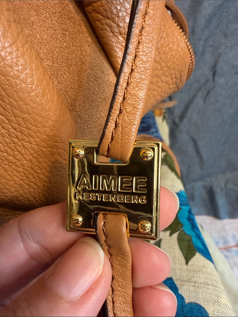 Aimee Kestenberg Tuscany Leather and Suede Hobo Bag - Picture 2 of 9